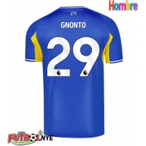 Camiseta Leeds United Wilfried Gnonto #29 Visitante Equipación 2025-26 manga corta